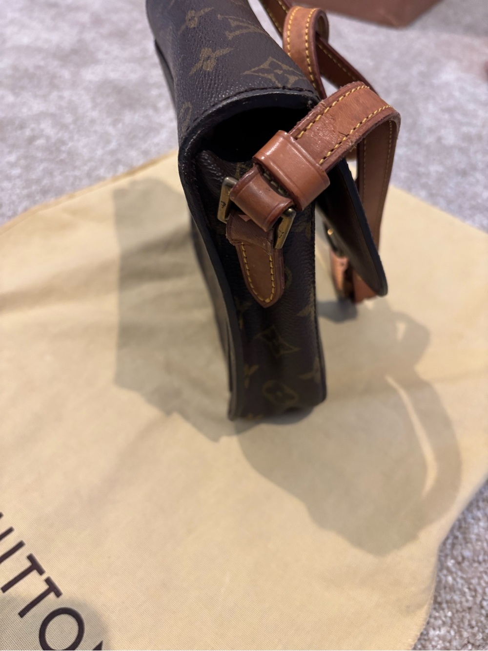 Louis Vuitton Monogram Saint Cloud Crossbody Bag - Picture 6 of 8